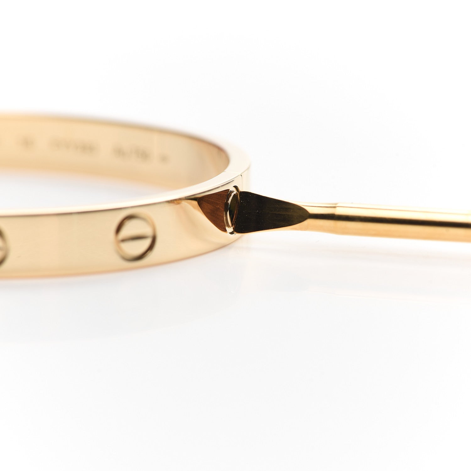 Cartier 18K Yellow Gold LOVE Bracelet 16 6 of 7
