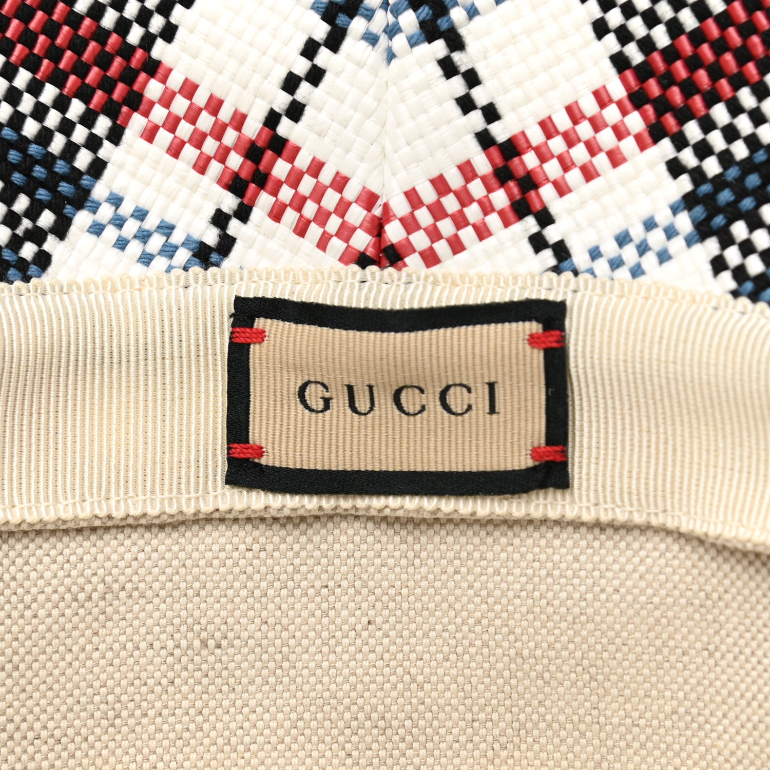 Gucci Canvas ICCUG Plaid Fedora M Multicolor 8 of 10