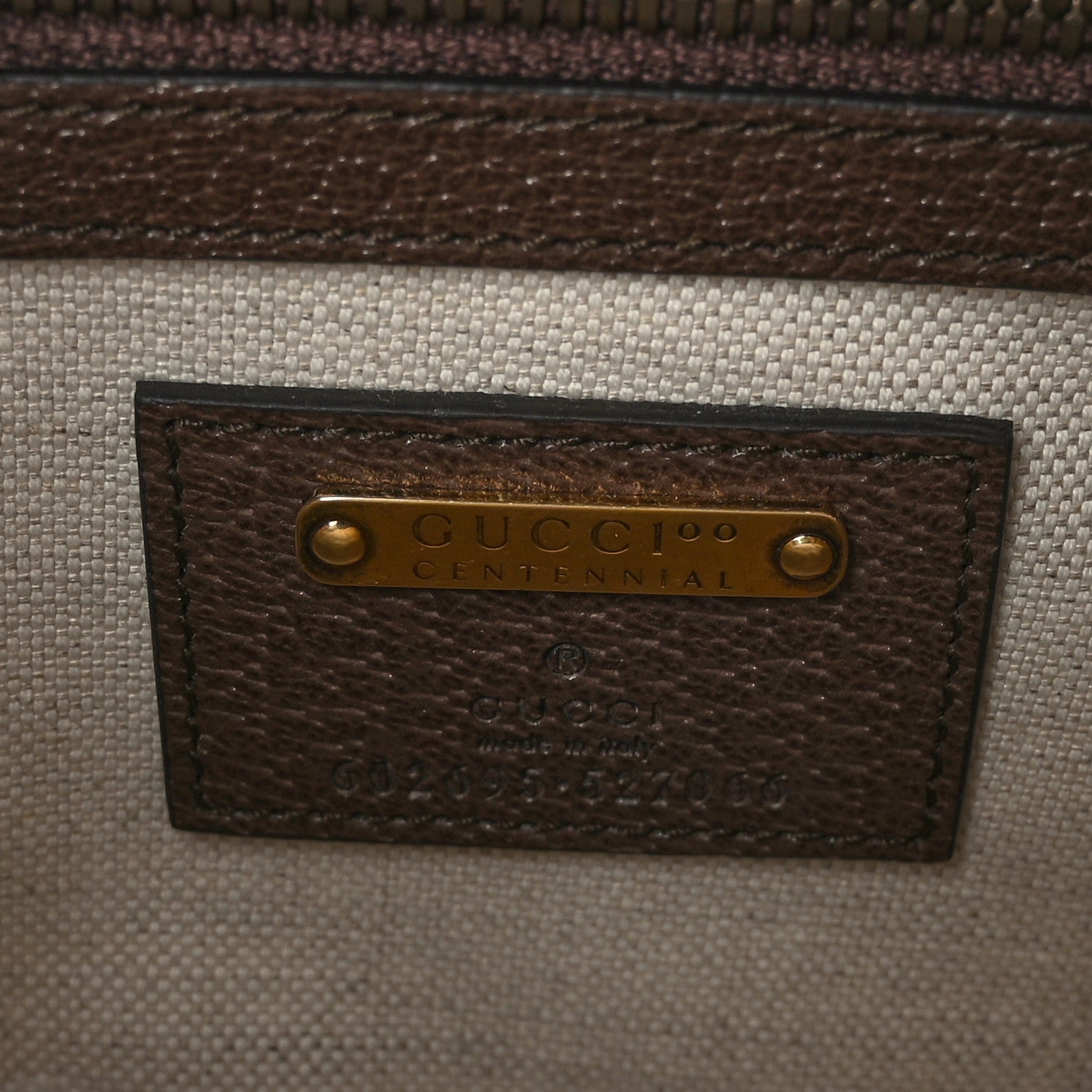 Gucci Textured Dollar Calfskin Gucci 100 Aria Belt Bag 90 36 New Acero Multicolor 6 of 10