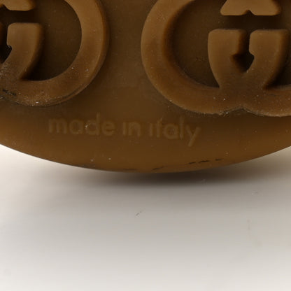 Gucci GG Monogram Womens 1977 Tennis Platform 52mm Sneakers 39 Beige Ebony Mystic White 7 of 9