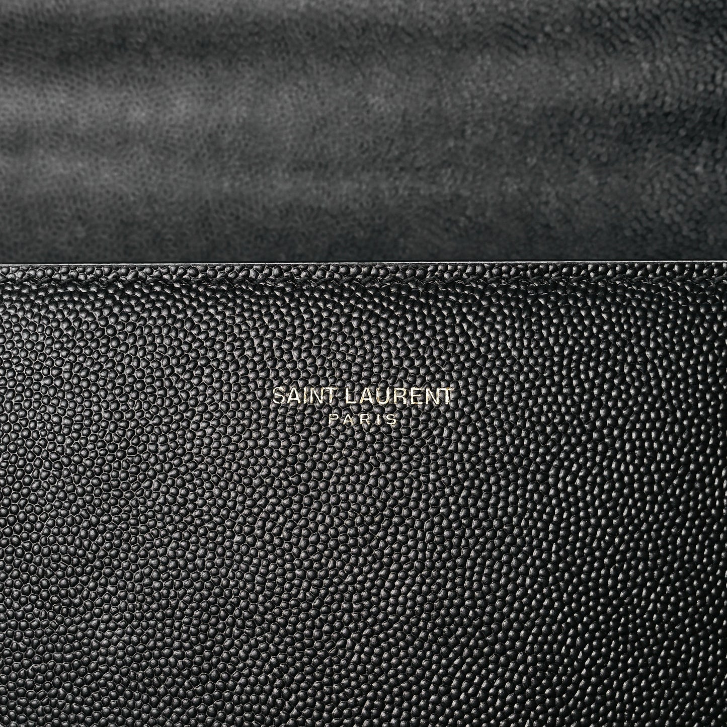Grain de Poudre Medium Classic Monogram Cassandra Top Handle Black Rouge Legion