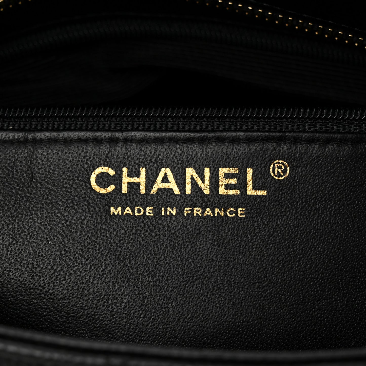 Caviar Quilted Medallion Tote Black