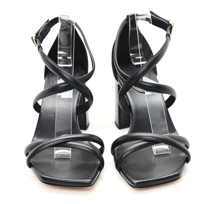 Jimmy Choo Nappa Rheea 65 Sandals 39 Black 3 of 11