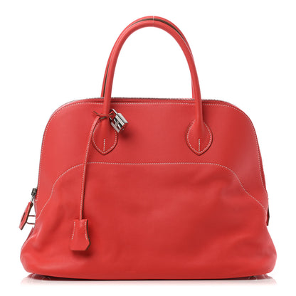 Hermes Sikkim Bolide Relax 35 Rouge Pivoine 1 of 4