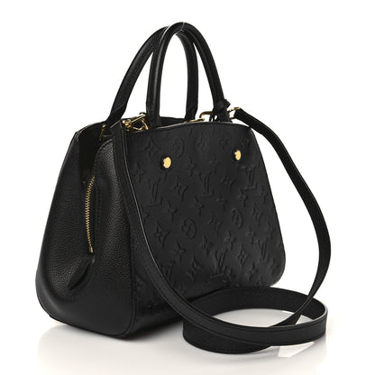 Louis Vuitton Empreinte Montaigne BB Black 3 of 6
