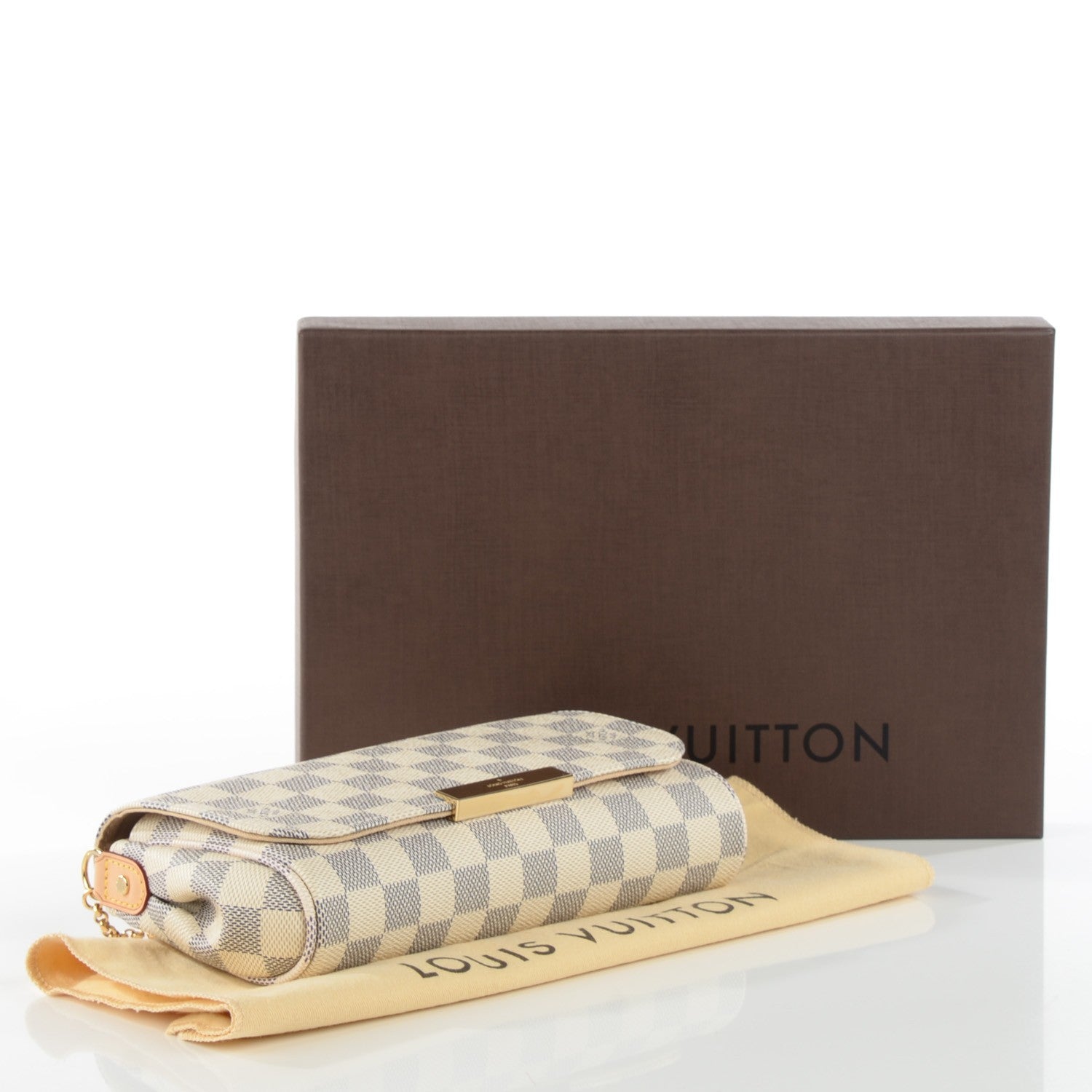 Louis Vuitton Damier Azur Favorite PM 4 of 8