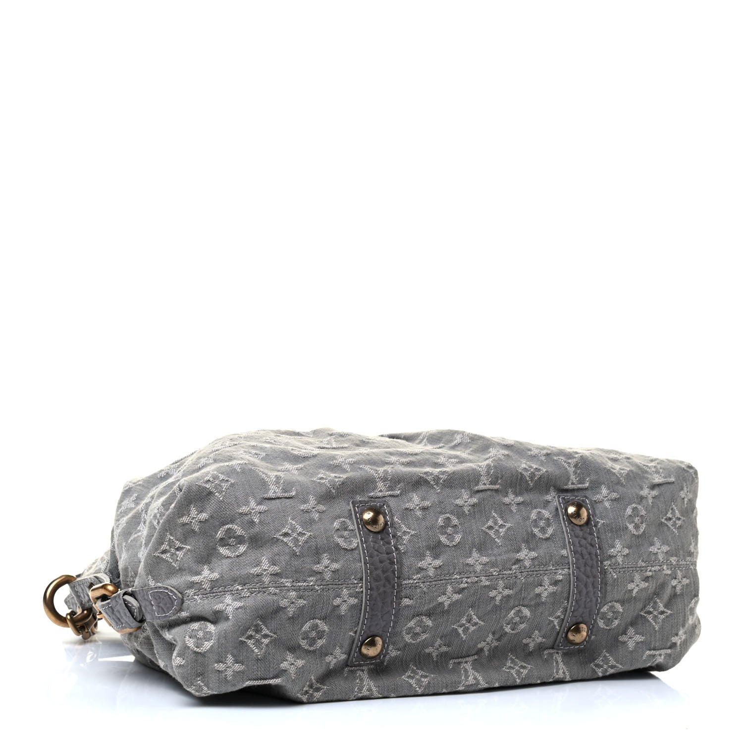 Louis Vuitton Denim Neo Cabby MM Grey 3 of 4