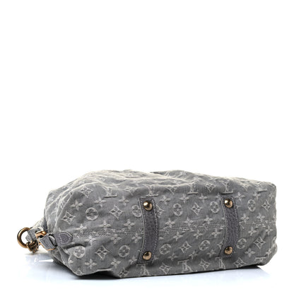 Louis Vuitton Denim Neo Cabby MM Grey 3 of 4