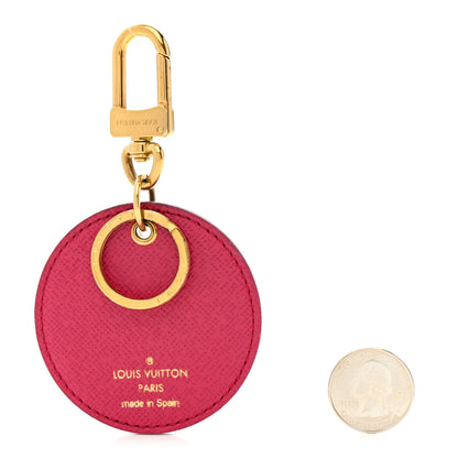 Louis Vuitton Damier Ebene Illustre Posies Bag Charm 2 of 5