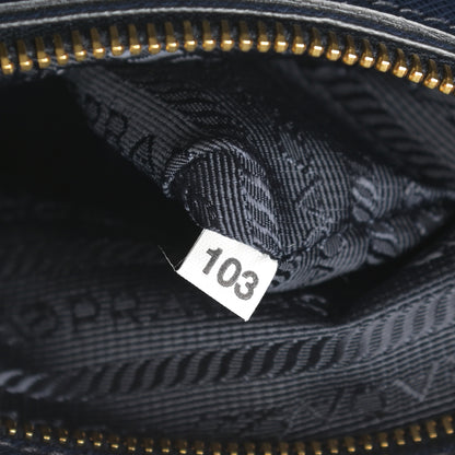 Prada Saffiano Small Galleria Double Zip Tote Bluette 10 of 22