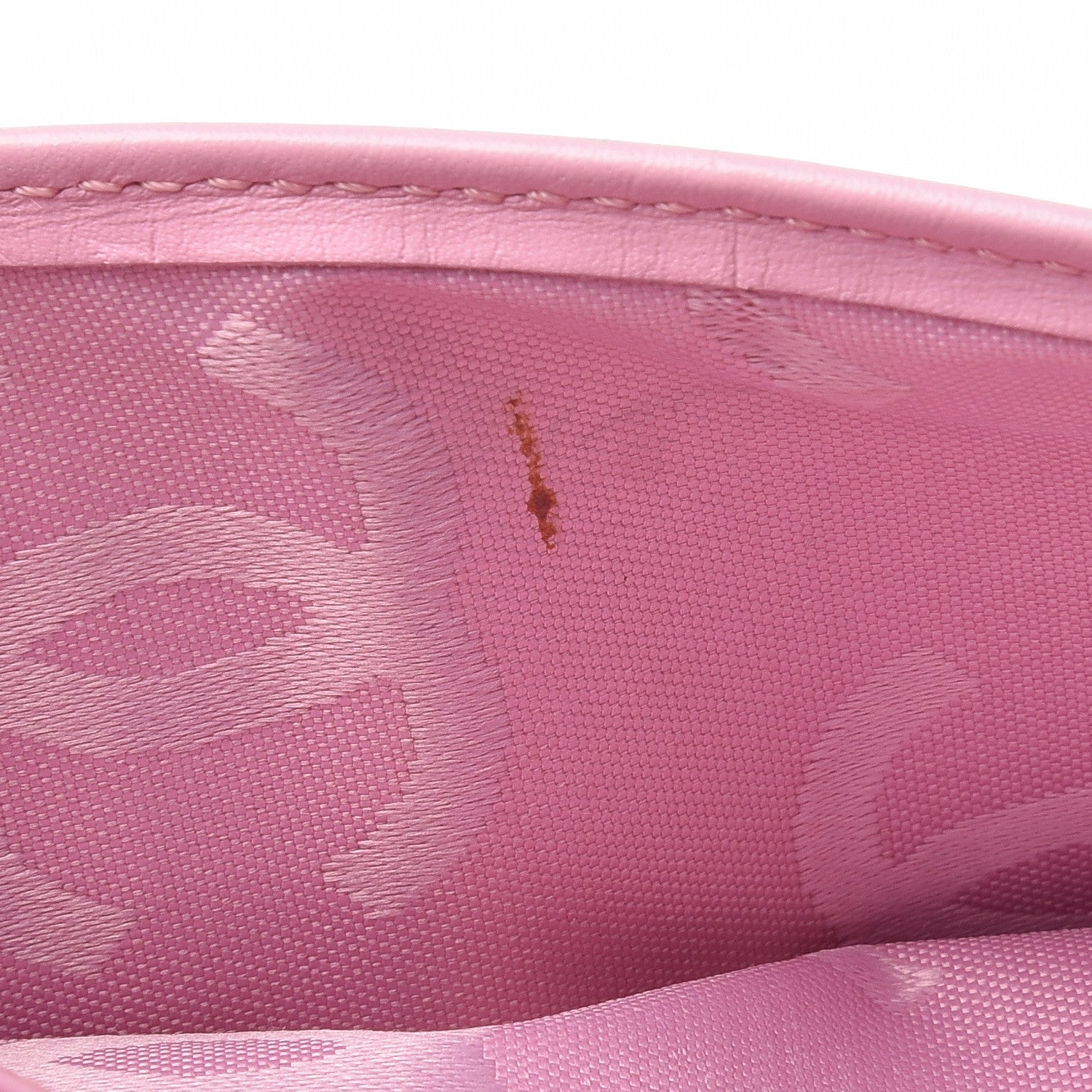 Chanel Calfskin Quilted Cambon Yen Wallet Pink 10 of 16