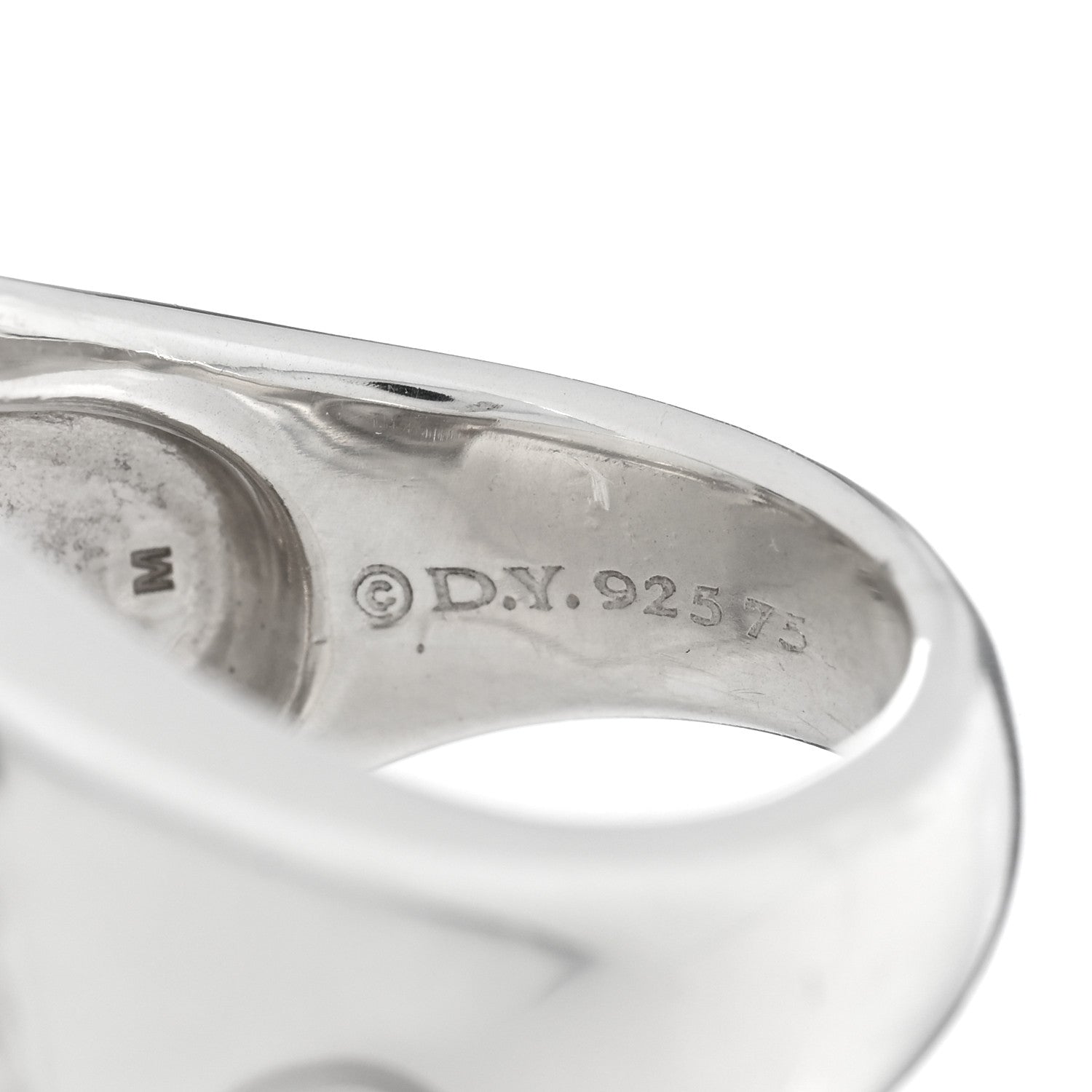 David Yurman Sterling Silver 18K Yellow Gold Champagne Citrine 18mm Albion Statement Ring 49 5 5 of 5