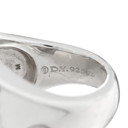 David Yurman Sterling Silver 18K Yellow Gold Champagne Citrine 18mm Albion Statement Ring 49 5 5 of 5