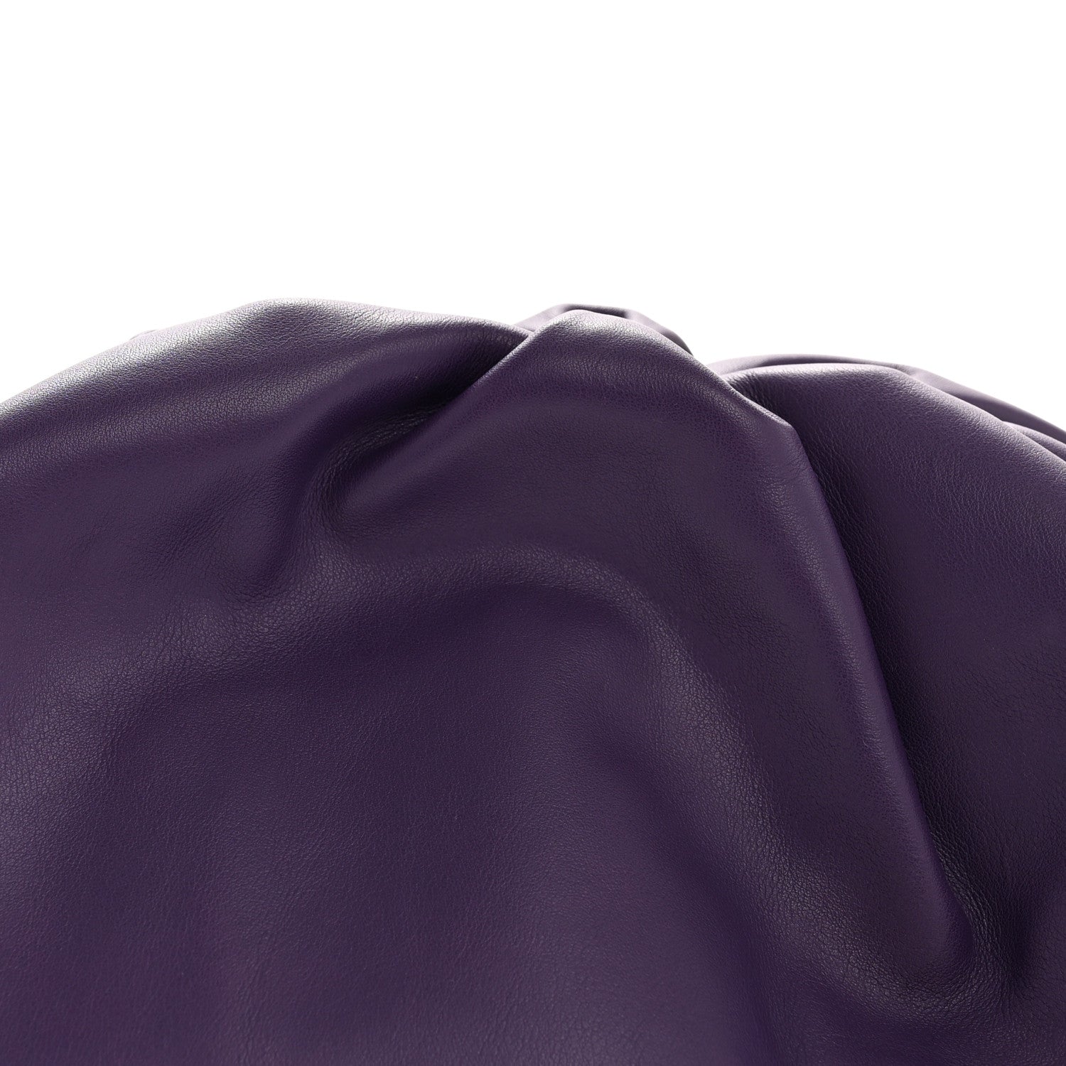 Bottega Veneta Smooth Butter Calf The Pouch Oversized Clutch Raisin 8 of 11