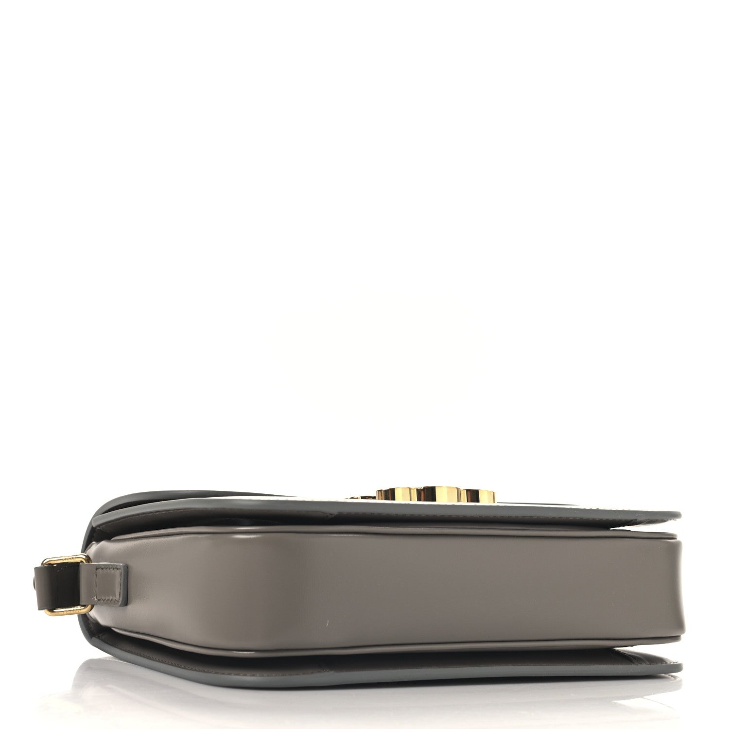 Celine Shiny Calfskin Medium Triomphe Pebble 4 of 10