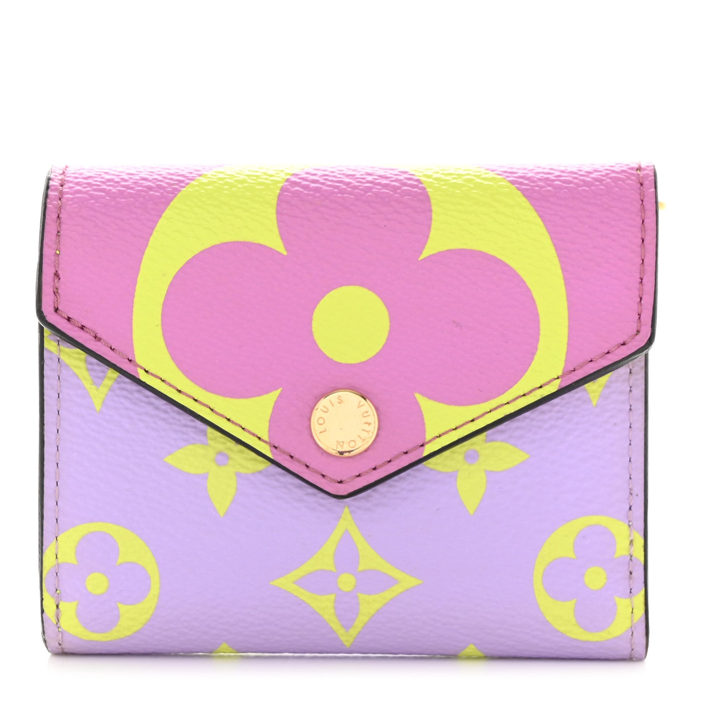 Monogram Giant Zoe Wallet Pink Lilac