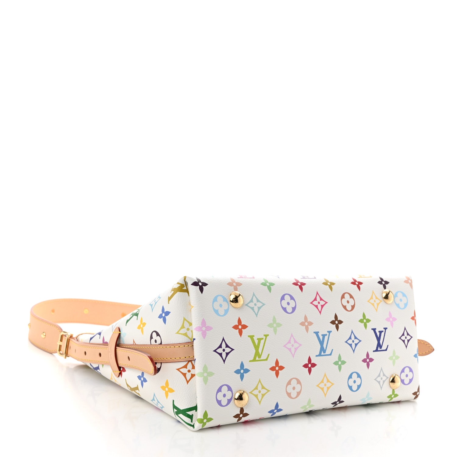 Louis Vuitton LV X TM Monogram Multicolor CarryAll PM White