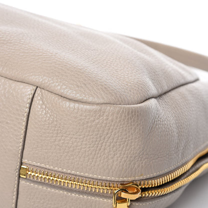 Prada Vitello Daino Side Pocket Hobo Pomice 9 of 22