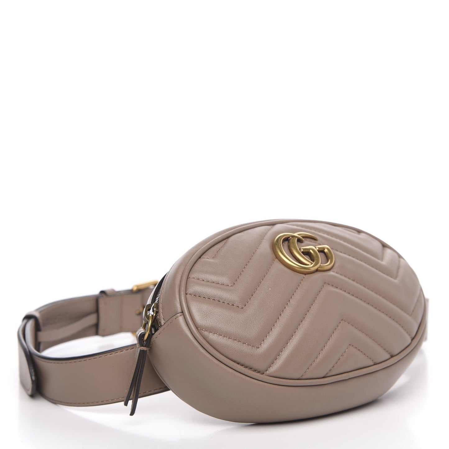 Calfskin Matelasse GG Marmont Belt Bag 85 34 Porcelain Rose