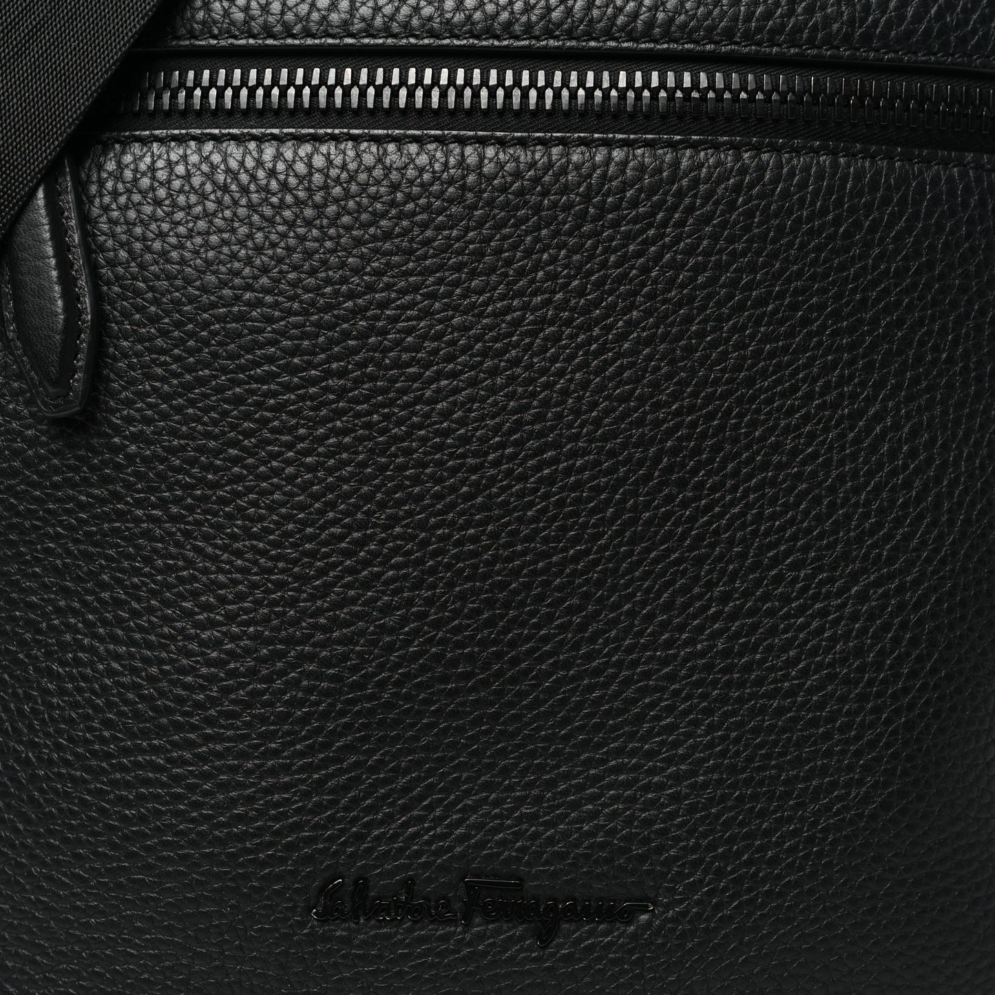 Calfskin Firenze Crossbody Bag Black