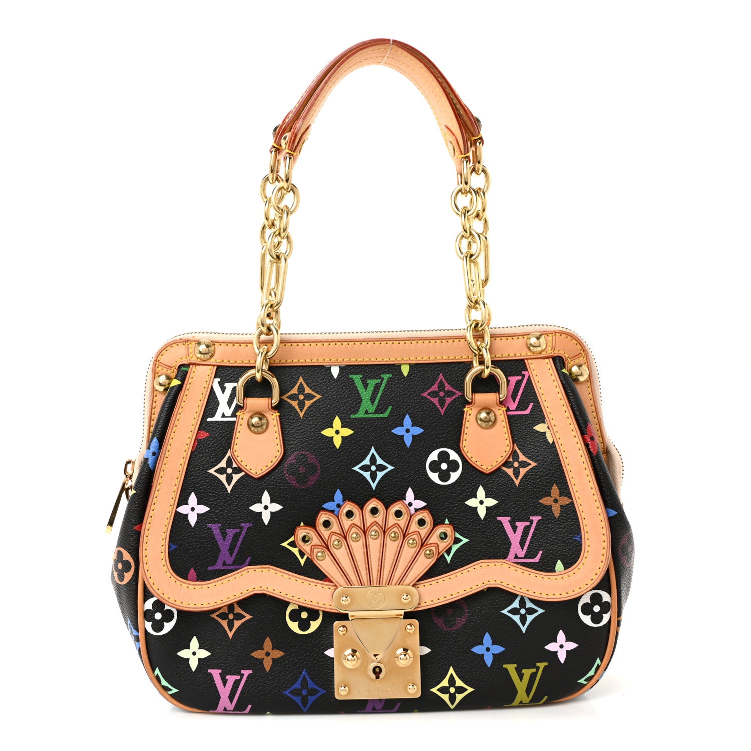 Louis Vuitton Monogram Multicolor Gracie MM Black 1 of 10