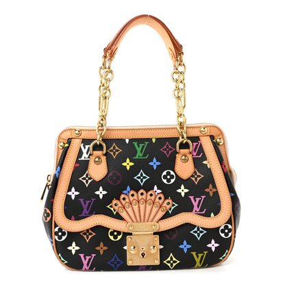 Louis Vuitton Monogram Multicolor Gracie MM Black 1 of 10