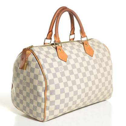 Louis Vuitton Damier Azur Speedy 30 3 of 7
