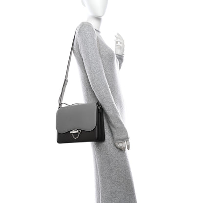 Salvatore Ferragamo Calfskin Joanne Crossbody Flannel Fossil Grey 2 of 11
