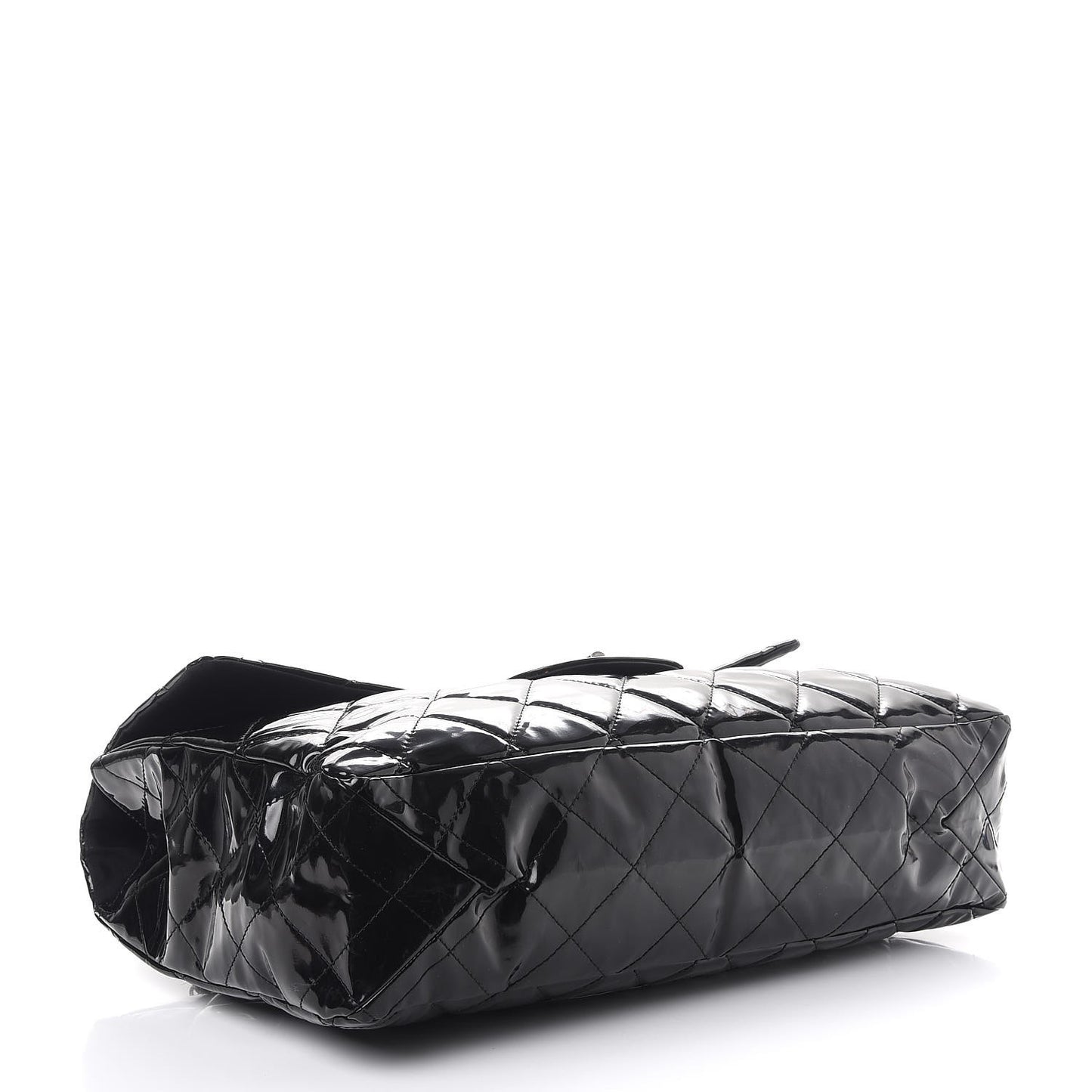 Vinyl Quilted XXL Reissue Flap Black