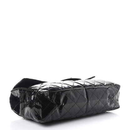 Chanel Vinyl Quilted XXL Reissue Flap Black 5 of 10
