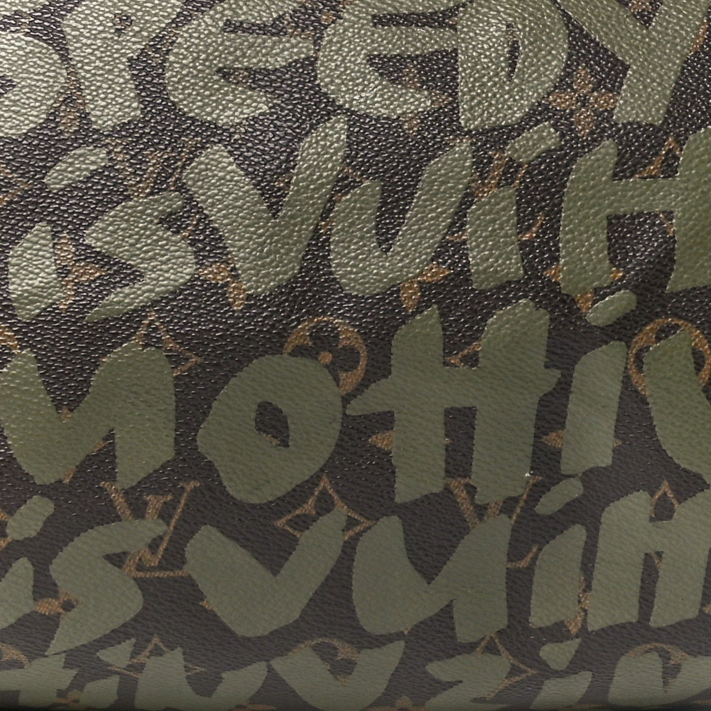 Monogram Graffiti Speedy 30 Kaki