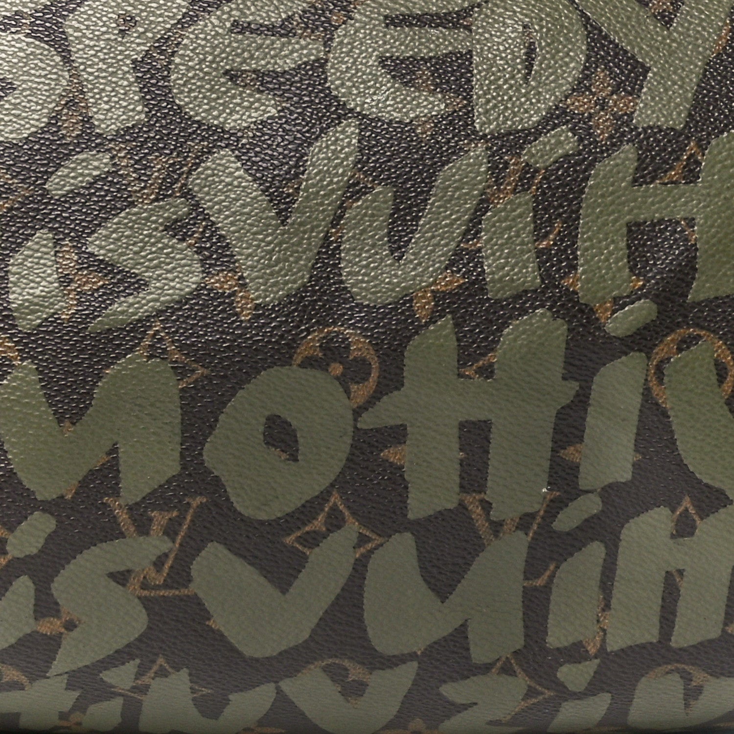 Louis Vuitton Monogram Graffiti Speedy 30 Kaki 8 of 14