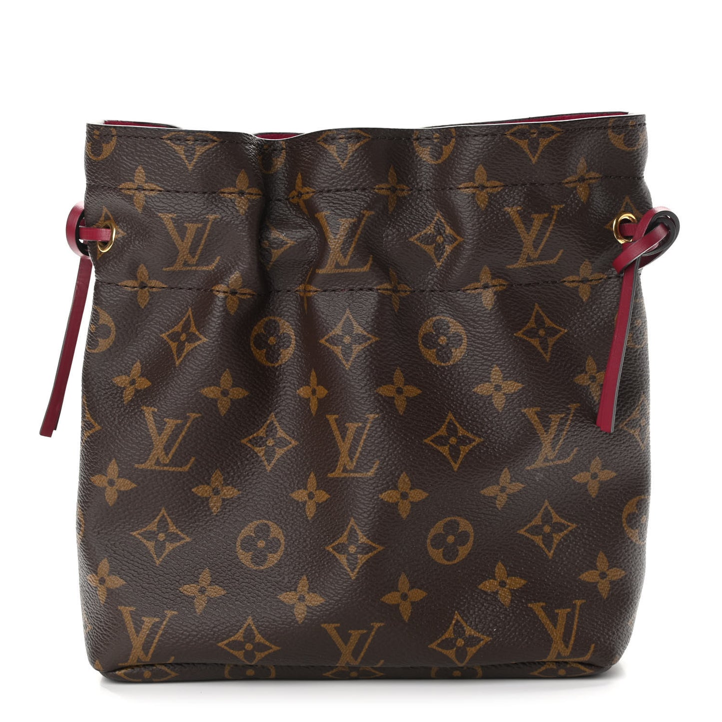 Monogram Pouch Noe Fuchsia