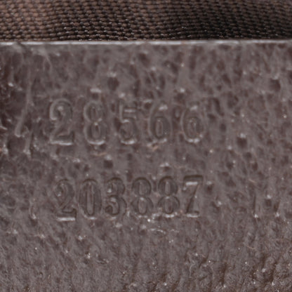 Gucci Monogram Web Belt Bag Dark Brown 7 of 11