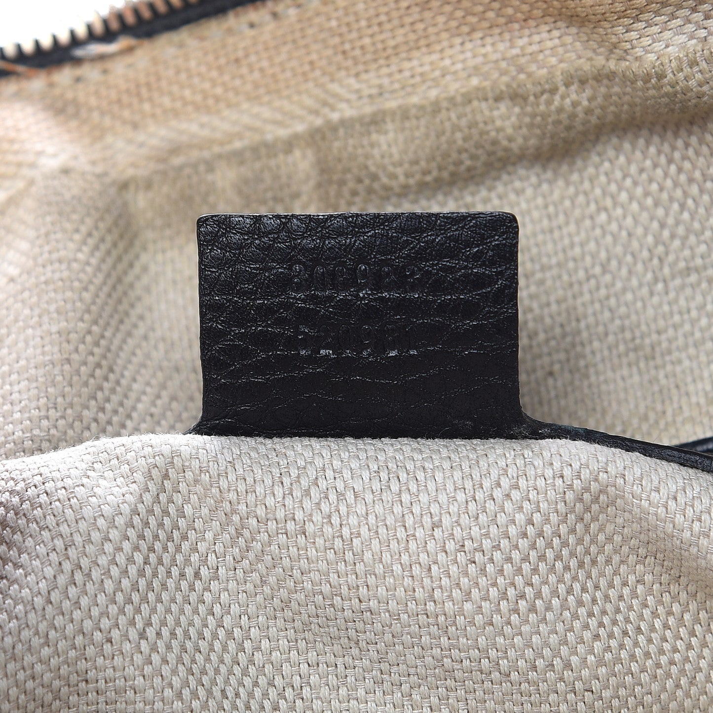 Pebbled Calfskin Small Soho Bowler Black