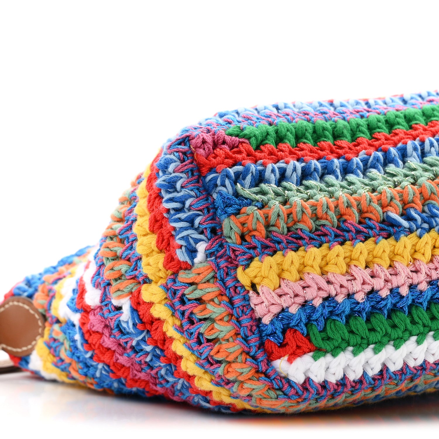 Miu Miu Fabric Crochet Pouch Multicolor 9 of 11