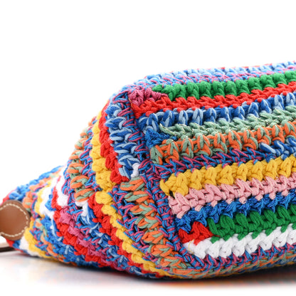 Miu Miu Fabric Crochet Pouch Multicolor 9 of 11