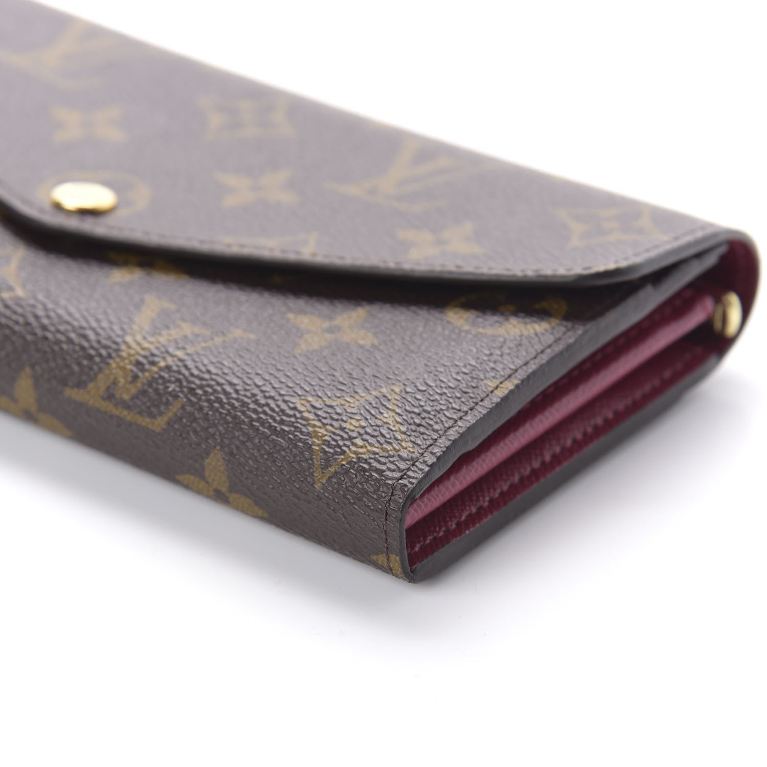 Louis Vuitton Monogram Sarah Wallet NM Fuchsia 7 of 9