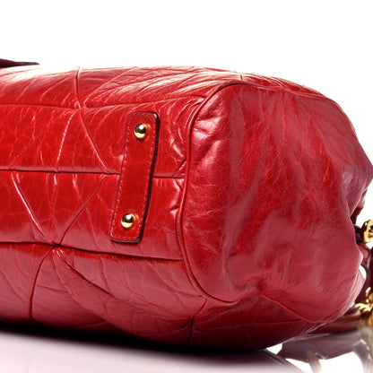 Marc Jacobs Calfskin Patchwork Stam Red 10 of 10