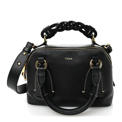 Chloe Calfskin Small Daria Full Blue 1 of 10