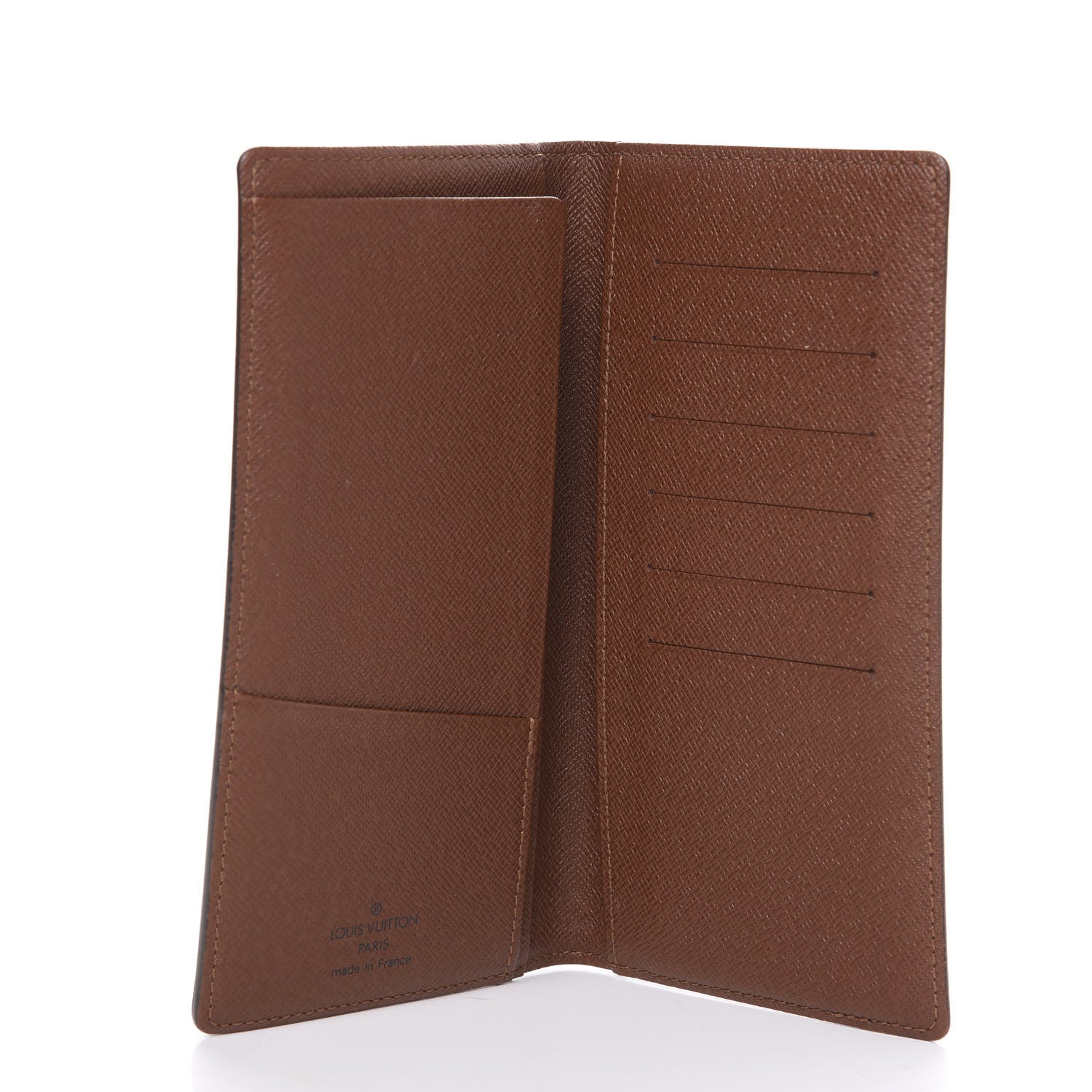 Louis Vuitton Monogram Porte Valeurs Checkbook Wallet 4 of 5