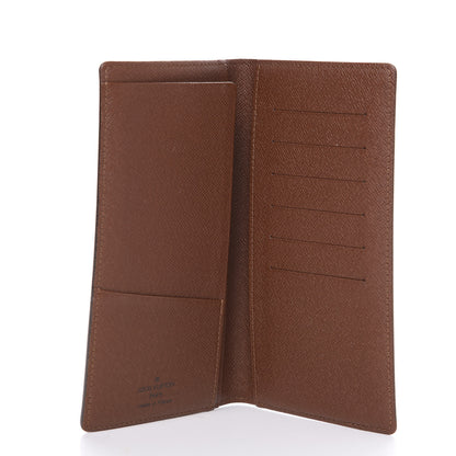 Louis Vuitton Monogram Porte Valeurs Checkbook Wallet 4 of 5