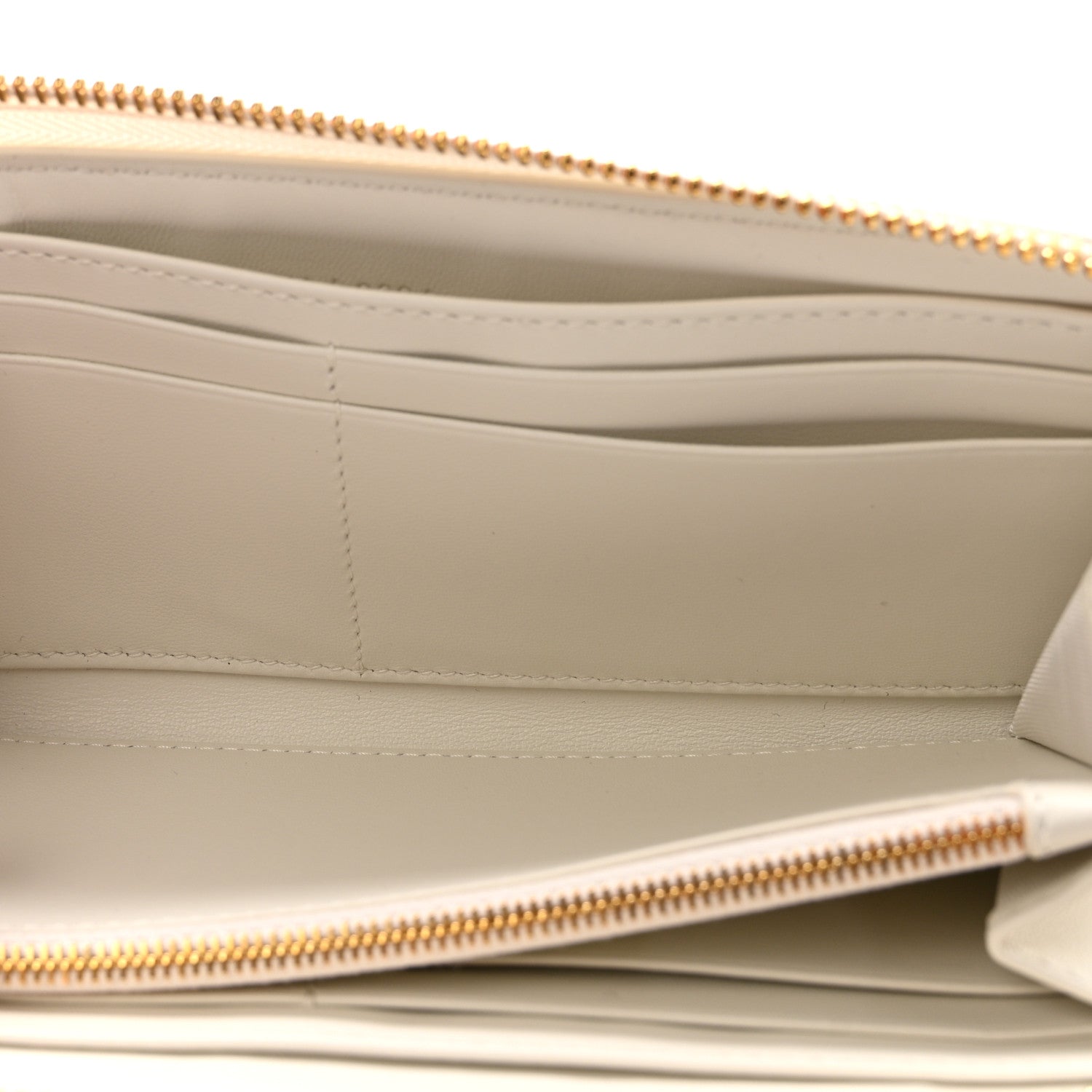 Christian Dior Metallic Oblique 30 Montaigne Voyageur Slim Wallet Or Multicolor 5 of 7