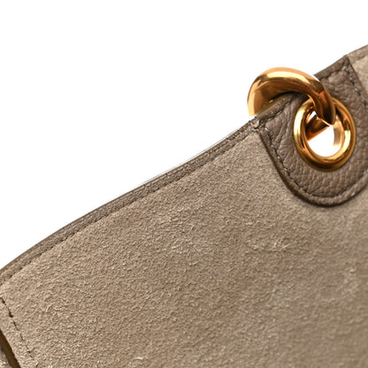 Celine Soft Grained Calfskin Sangle Bucket Bag Taupe 13 of 14