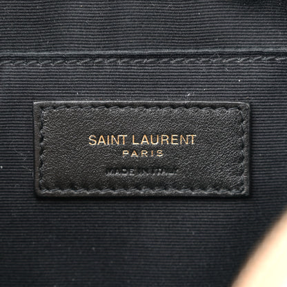 Saint Laurent Calfskin Matelasse Monogram Lou Camera Bag Dark Beige 6 of 11