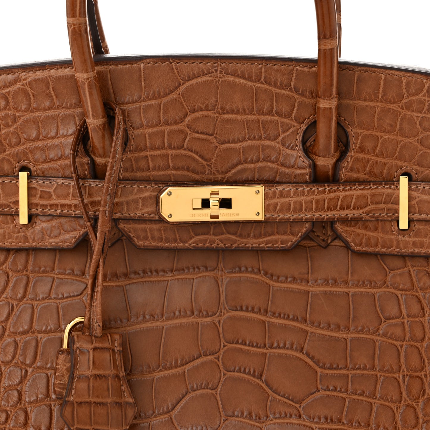 Matte Alligator Birkin 30 Alezan