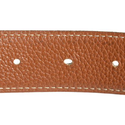 Hermes Box Togo Polished 32mm H Belt 80 Black Gold 4 of 8