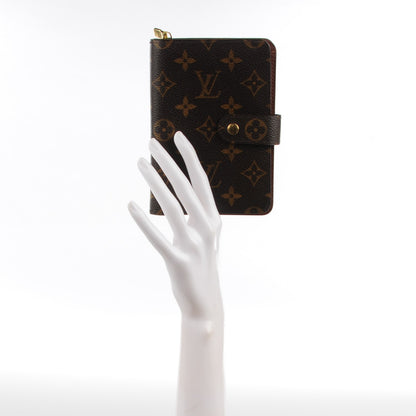 Louis Vuitton Monogram Porte Papier Zippe Wallet 2 of 7