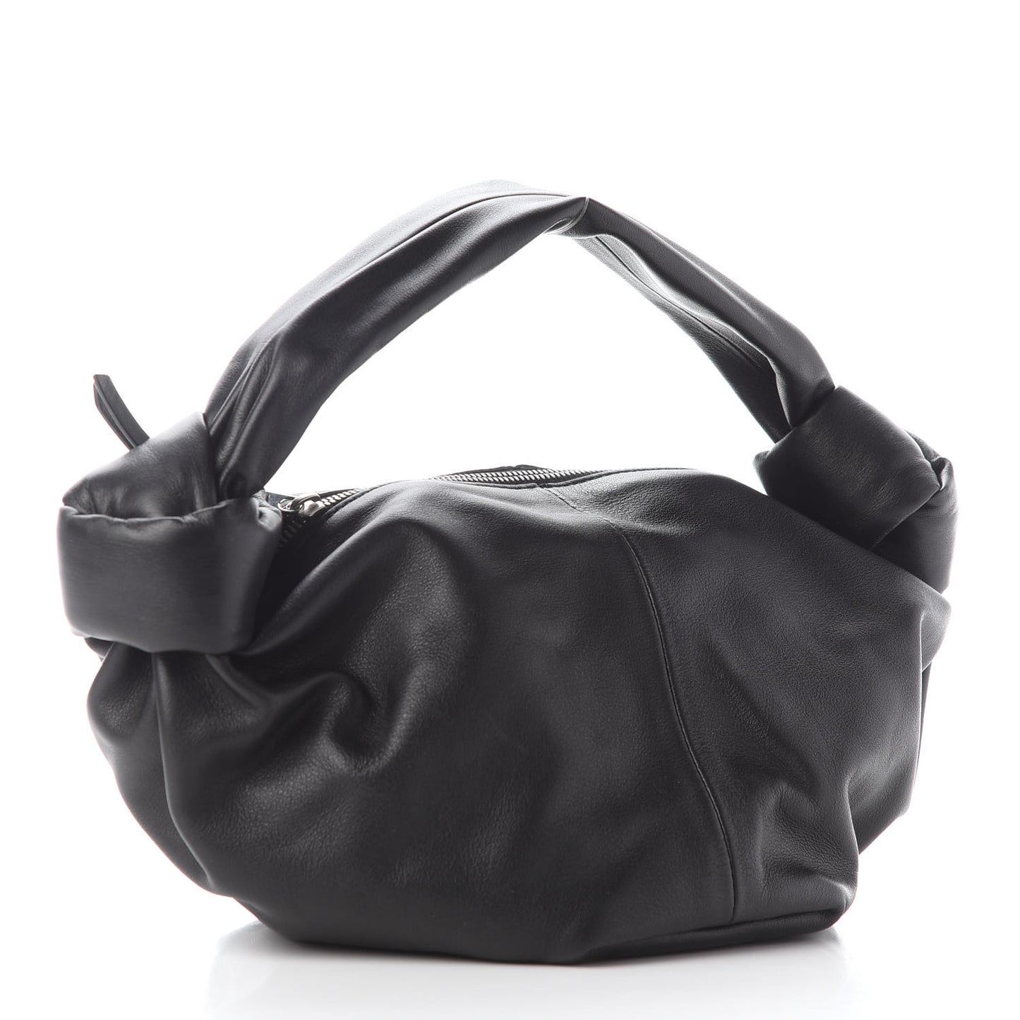 Nappa Mini Double Knot Bag Black