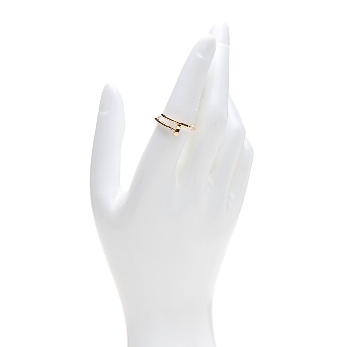 18K Yellow Gold Small Juste Un Clou Ring 55 7.25
